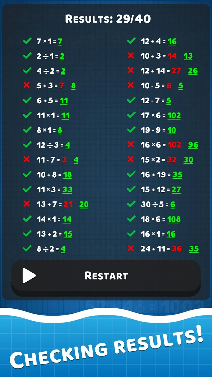 Math Problems Solve Quiz screenshot