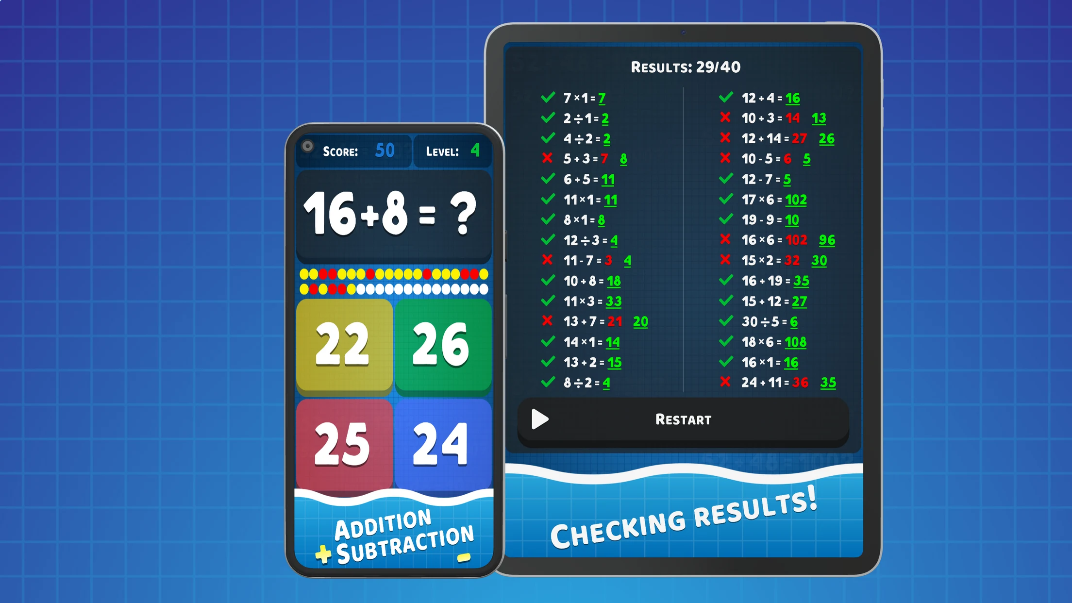 Math Problems Solve Quiz screenshot